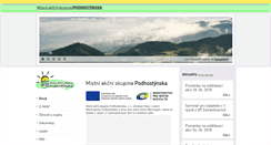 Desktop Screenshot of mas-podhostynska.cz